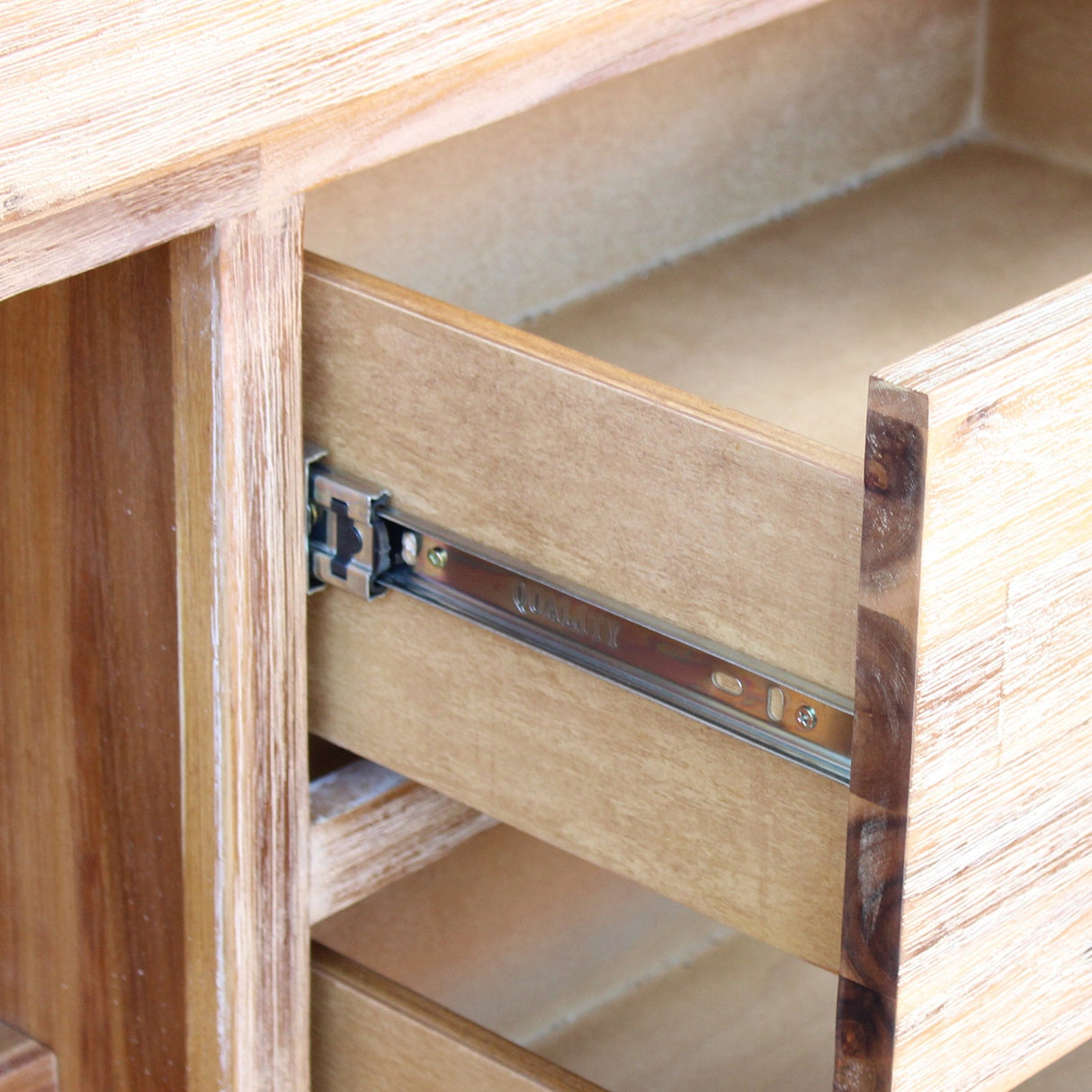 Cooltong 3 Drawer Buffet Sideboard, Oak
