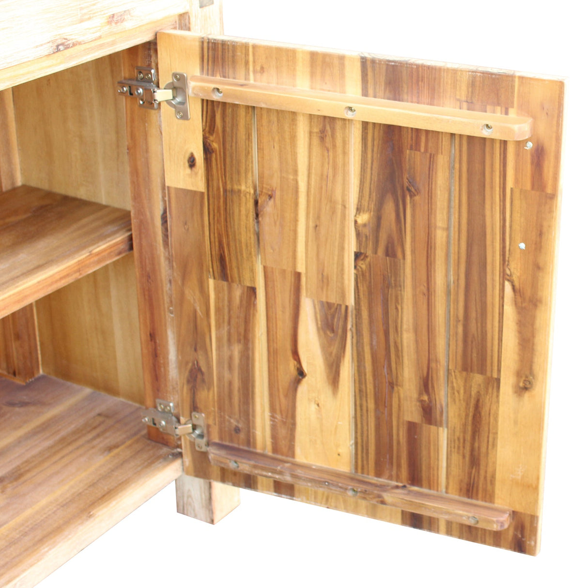Cooltong 3 Drawer Buffet Sideboard, Oak