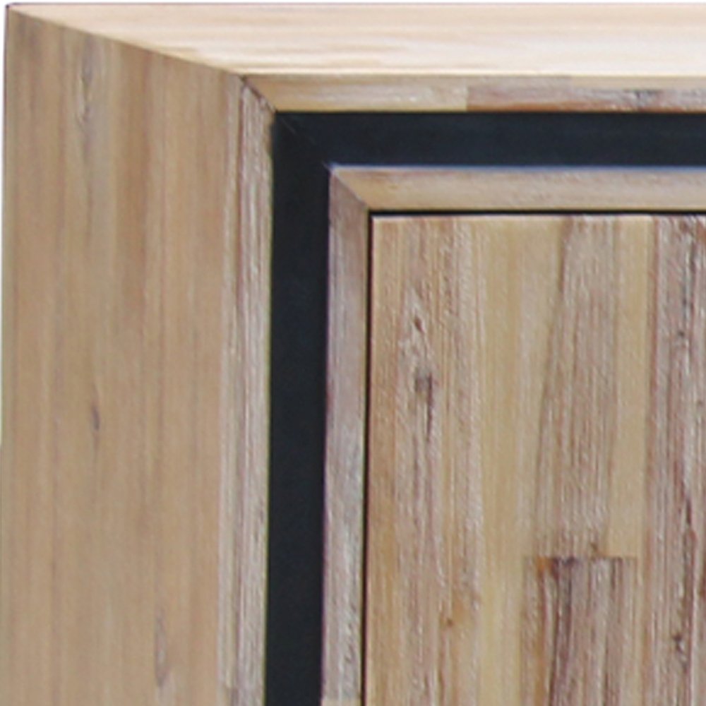 Buronga 3 Drawer Buffet Sideboard, Silver Brush