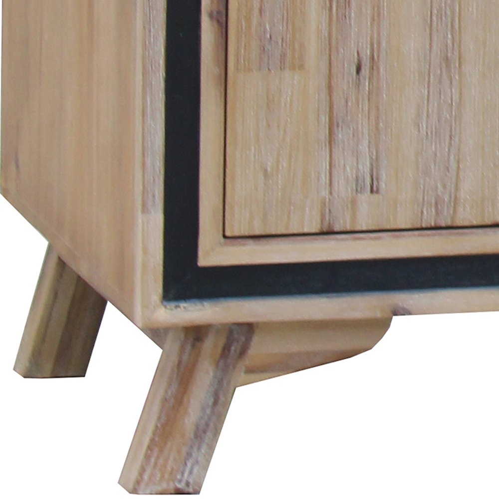 Buronga 3 Drawer Buffet Sideboard, Silver Brush