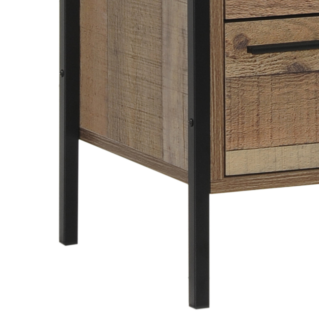 Numulgi Bedside Table 2 Drawers, Oak