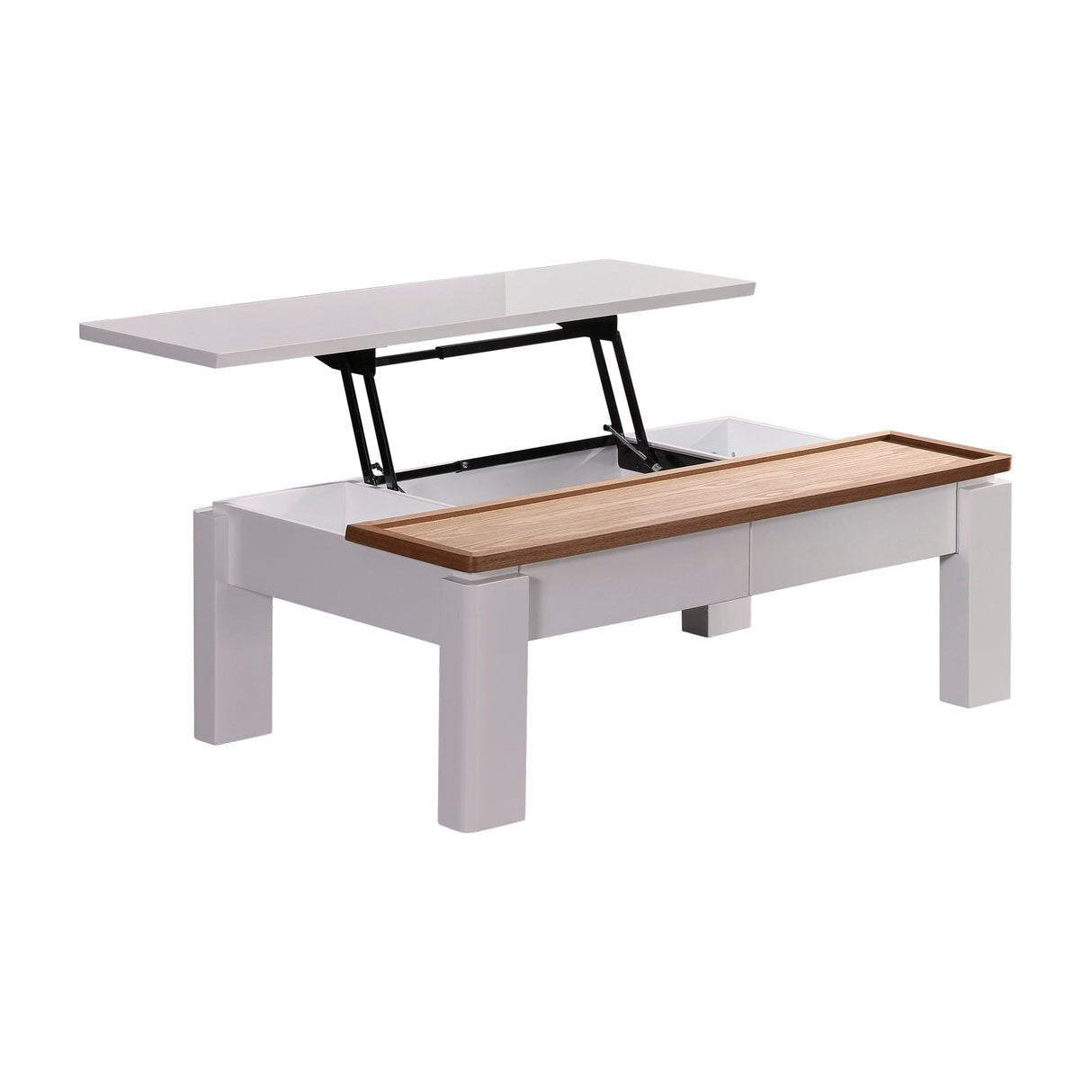 Wallan Coffee Table, White Ash