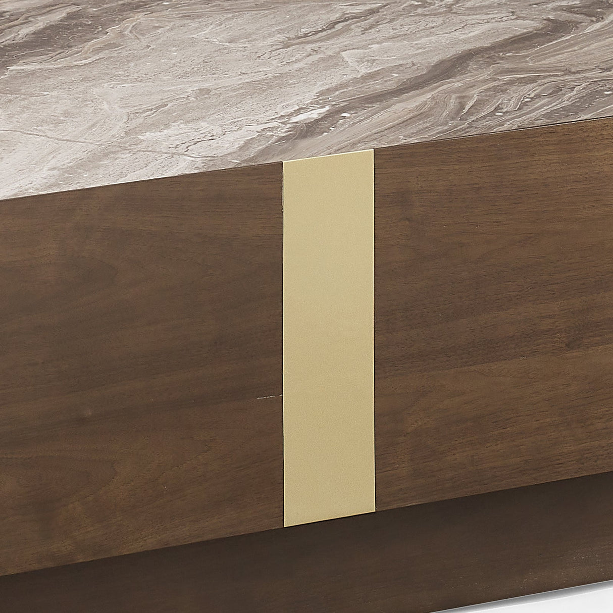 Kangaroo Ground Coffee Table, Dark Walnut