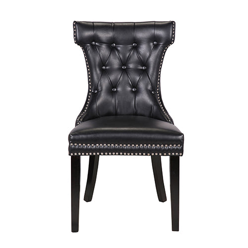 Batemans Bay Dining Chair, Black 2pcs