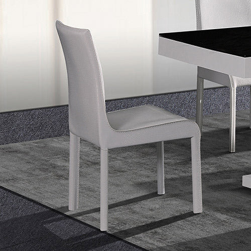 Elegant 7-Piece Black & White Dining Suite