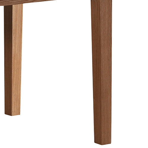 Gulnare rectangular dining table in high gloss white