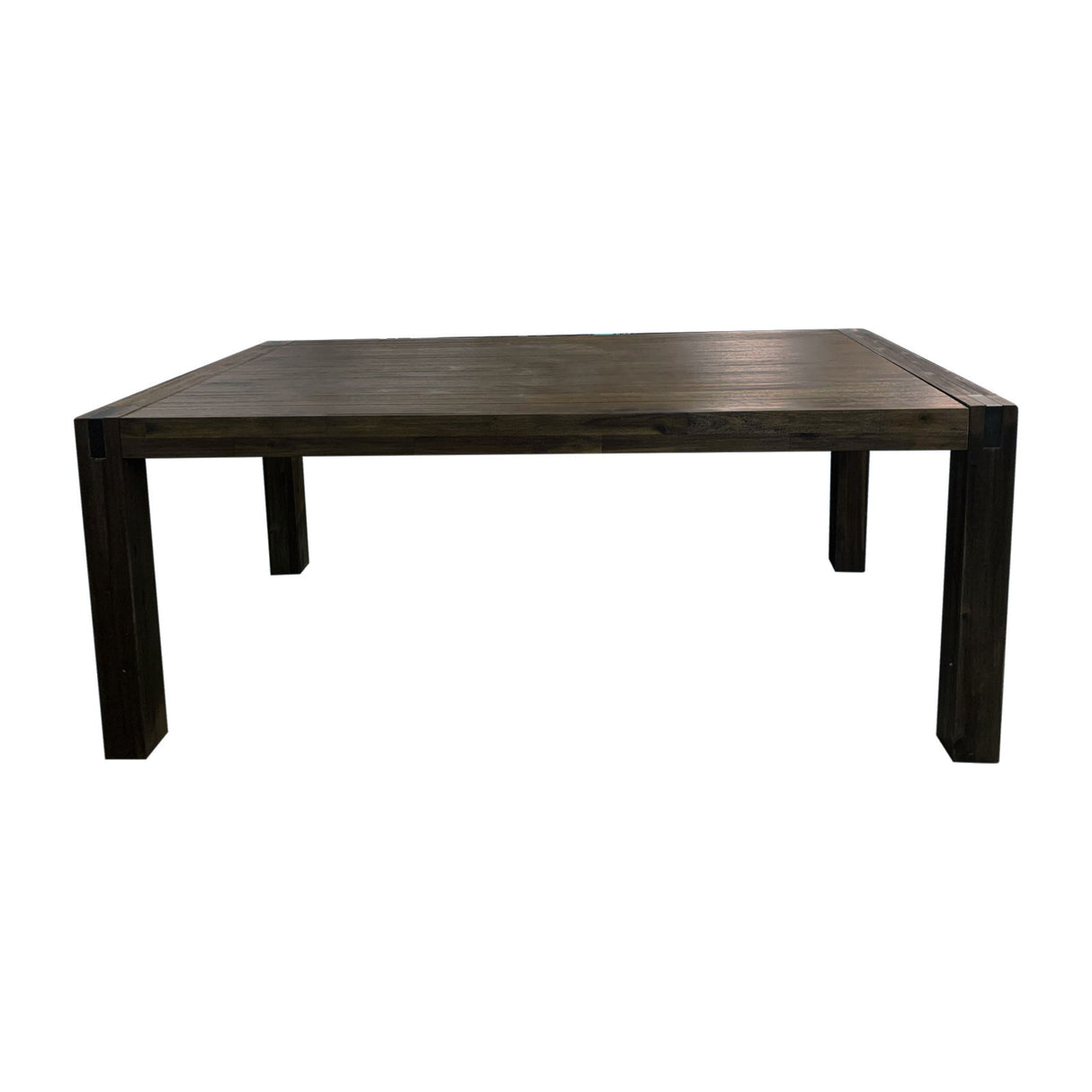 Auburn Rectangular Dining Table, Chocolate 210cm