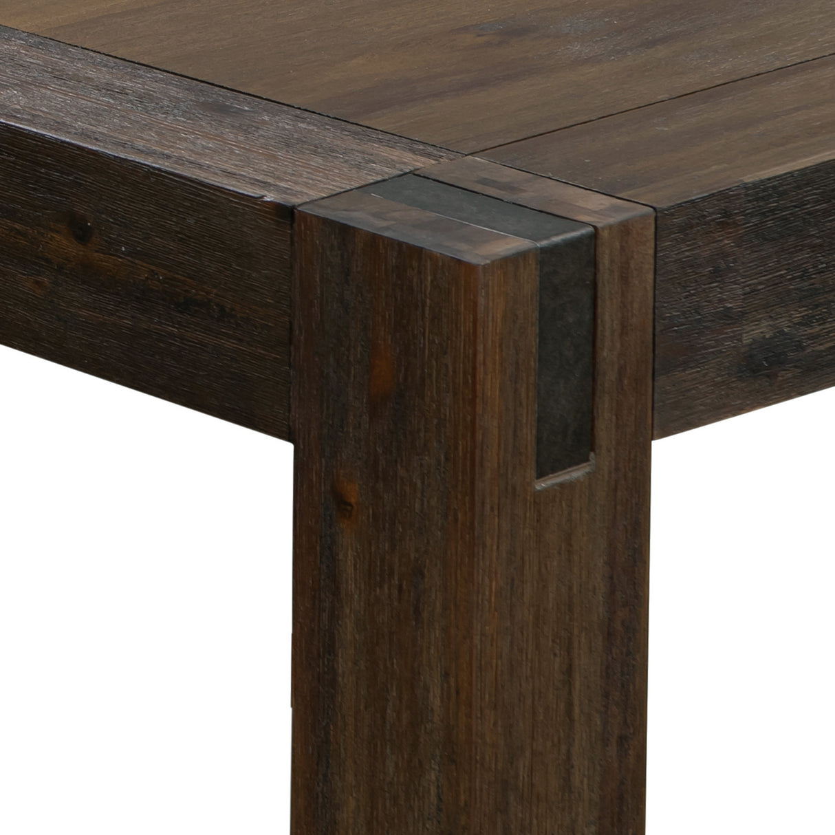 Auburn Rectangular Dining Table, Chocolate 210cm