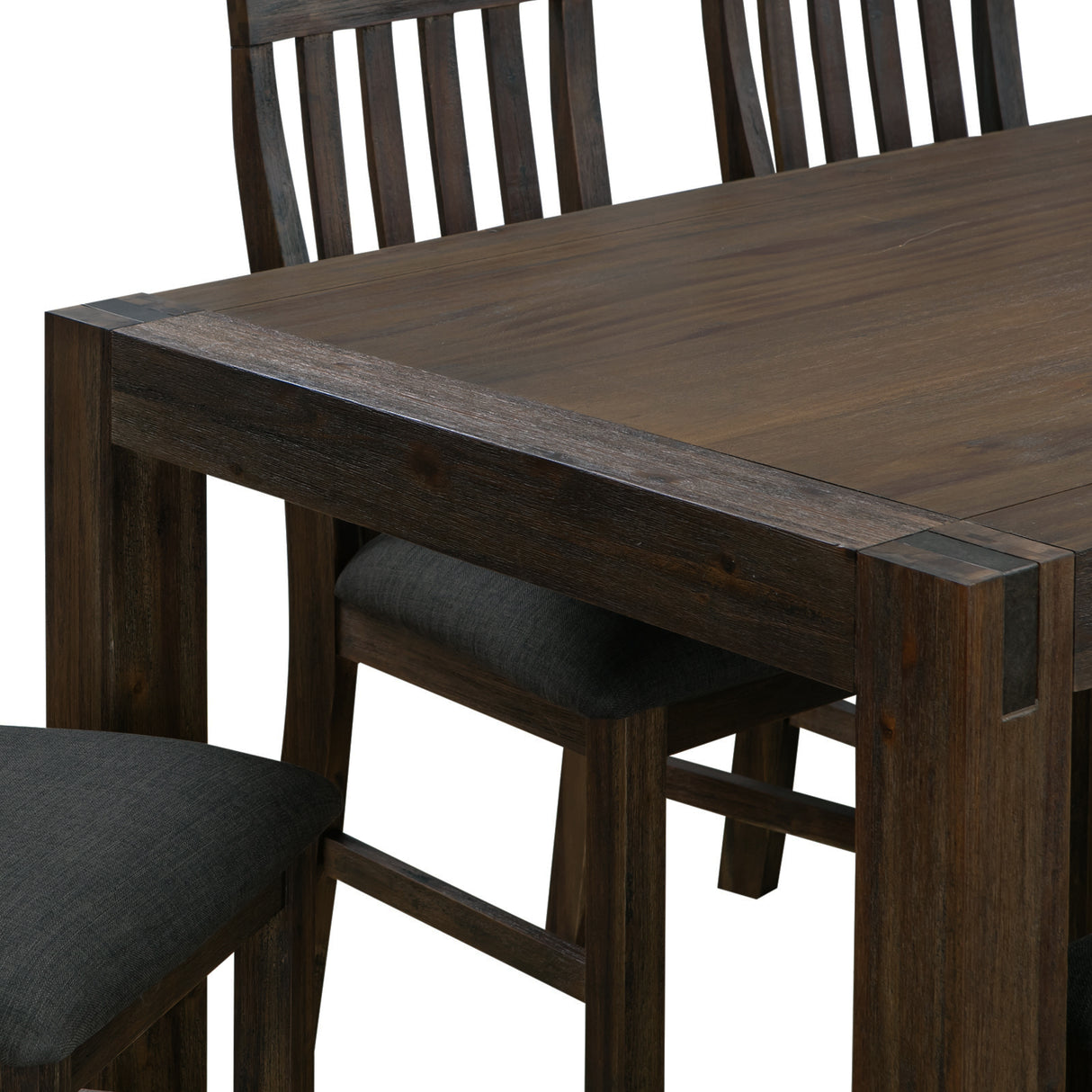 Auburn Rectangular Dining Table, Chocolate 210cm