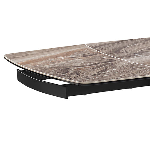 Yacka rectangular extendable dining table