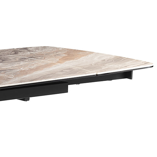 Yacka rectangular extendable dining table