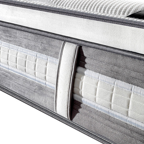 Medium Firm Euro Top Pocket Spring Mattress, 34cm King Single