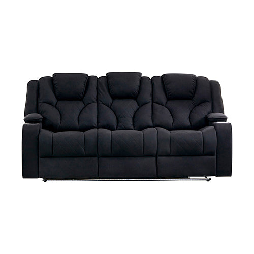 Electric Recliner Lounge Armchair in Rhino Fabric