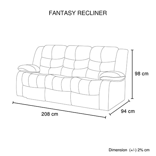 Nerja 3+2 Seater Recliner Sofa