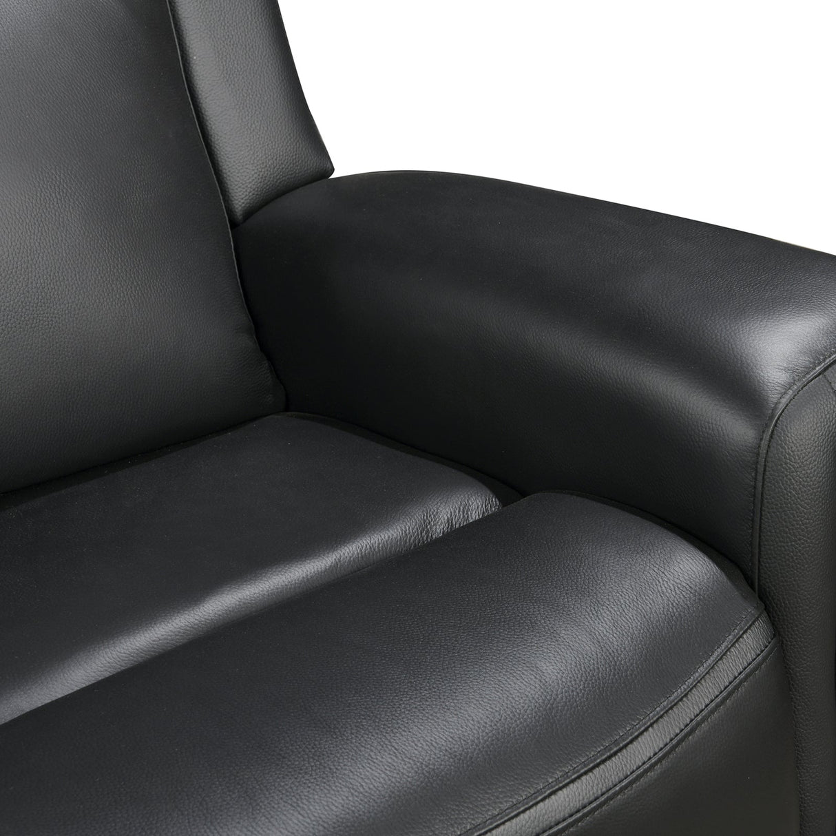 Mijas 3+2+1 Seater Recliner Sofa, Black