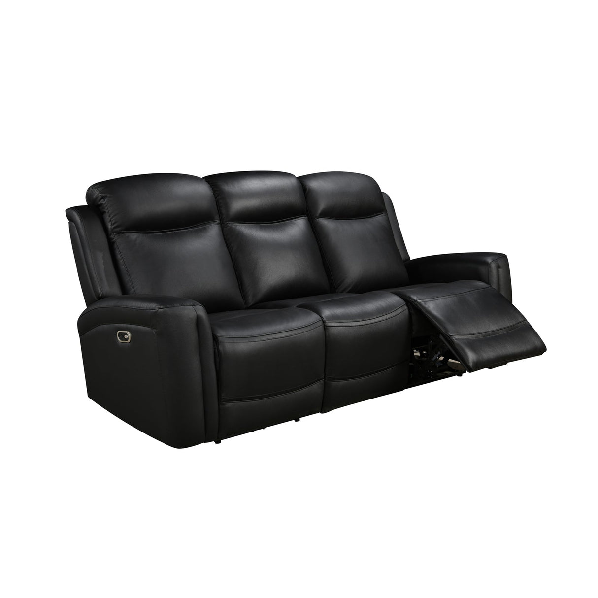 Mijas 3+2 Seater Recliner Sofa, Black
