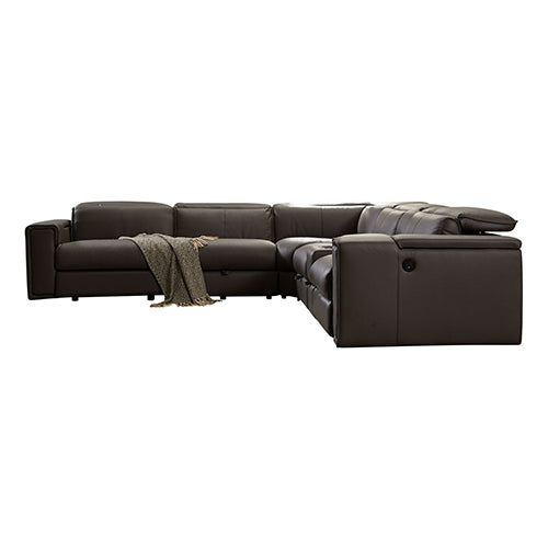 Valldemossa 6 Seater Corner Sofa, Grey