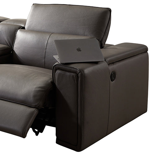 Valldemossa 6 Seater Corner Sofa, Grey