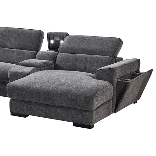 Calpe Corner Sofa, Grey