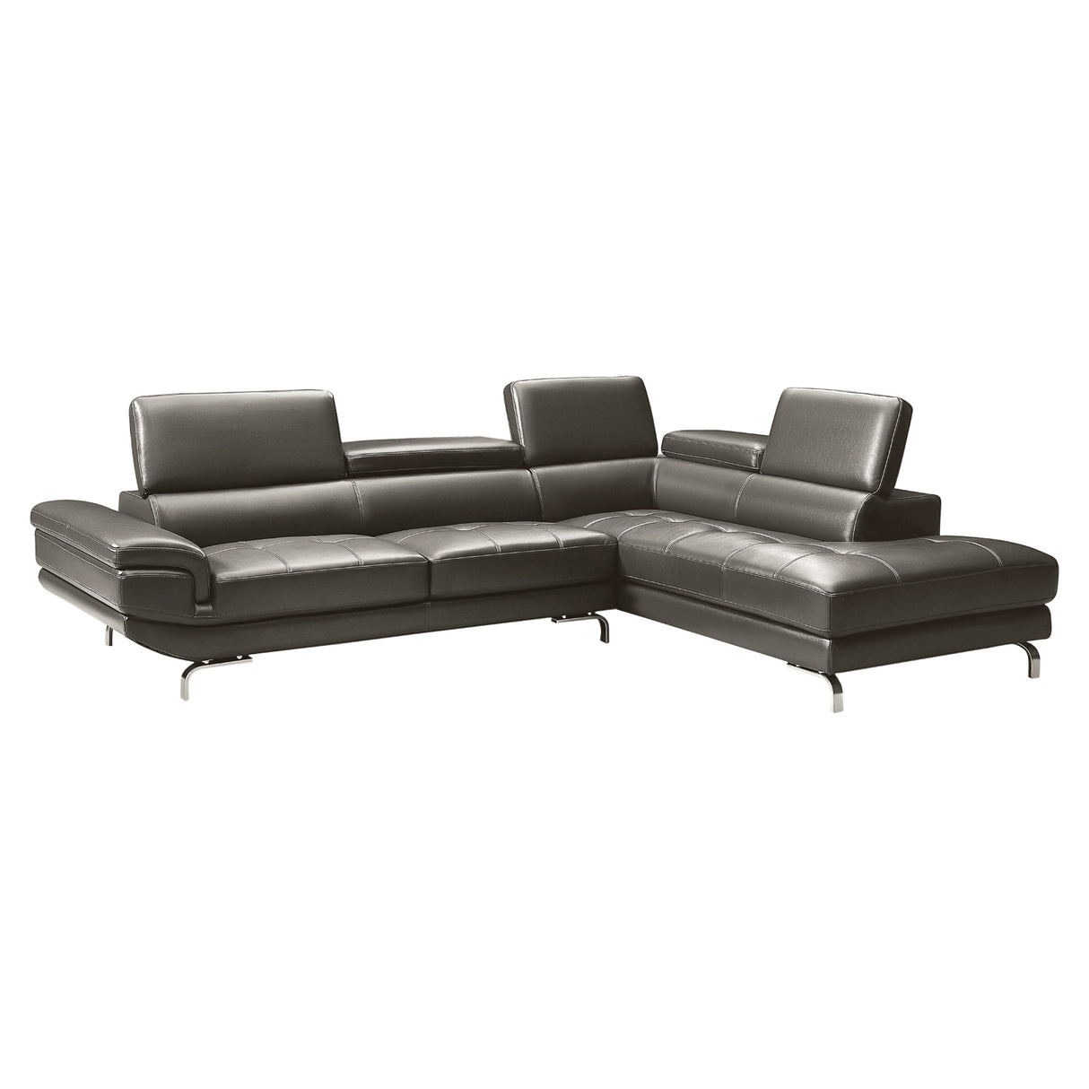 Altea 5 Seater Chaise Sofa, Grey