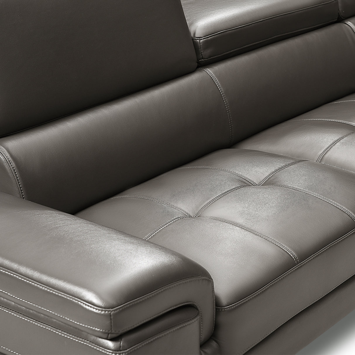 Altea 5 Seater Chaise Sofa, Grey