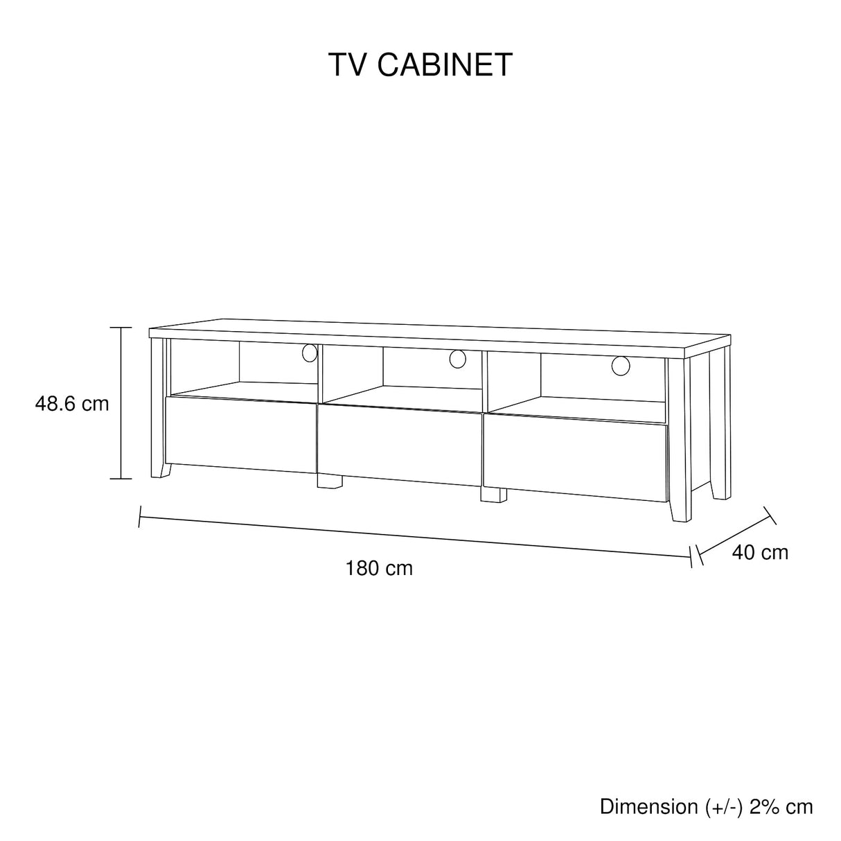 Nubeena oak TV cabinet styled with media equipment