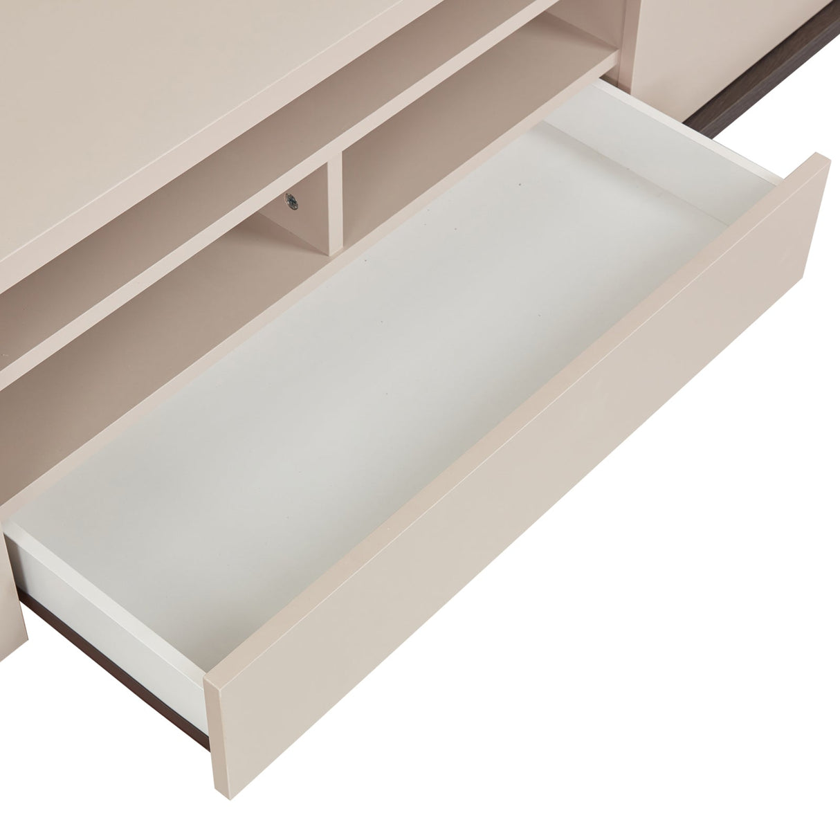 Maxwell Champagne TV Cabinet with Storage
