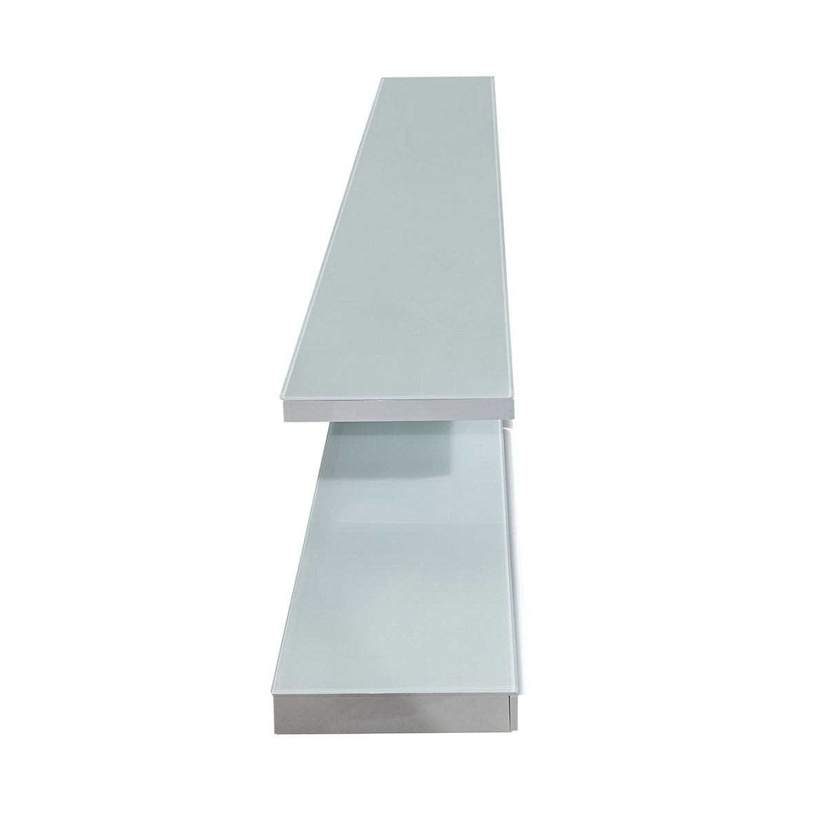 Pipers River 420cm Extendable Entertainment Unit, White Gloss