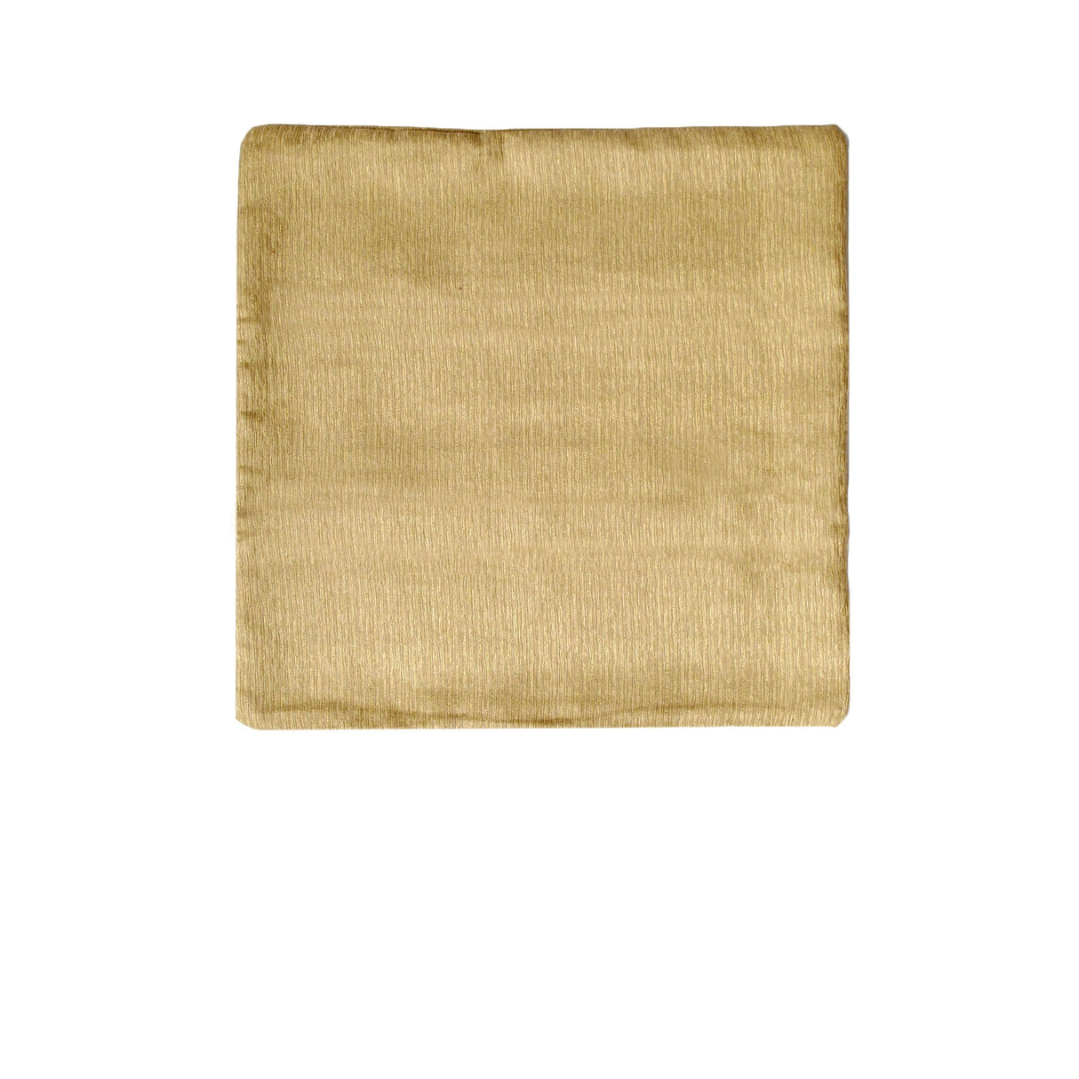 Polyester Cotton Texture Cushion Cover — Pale Gold — Allure Home Collections
