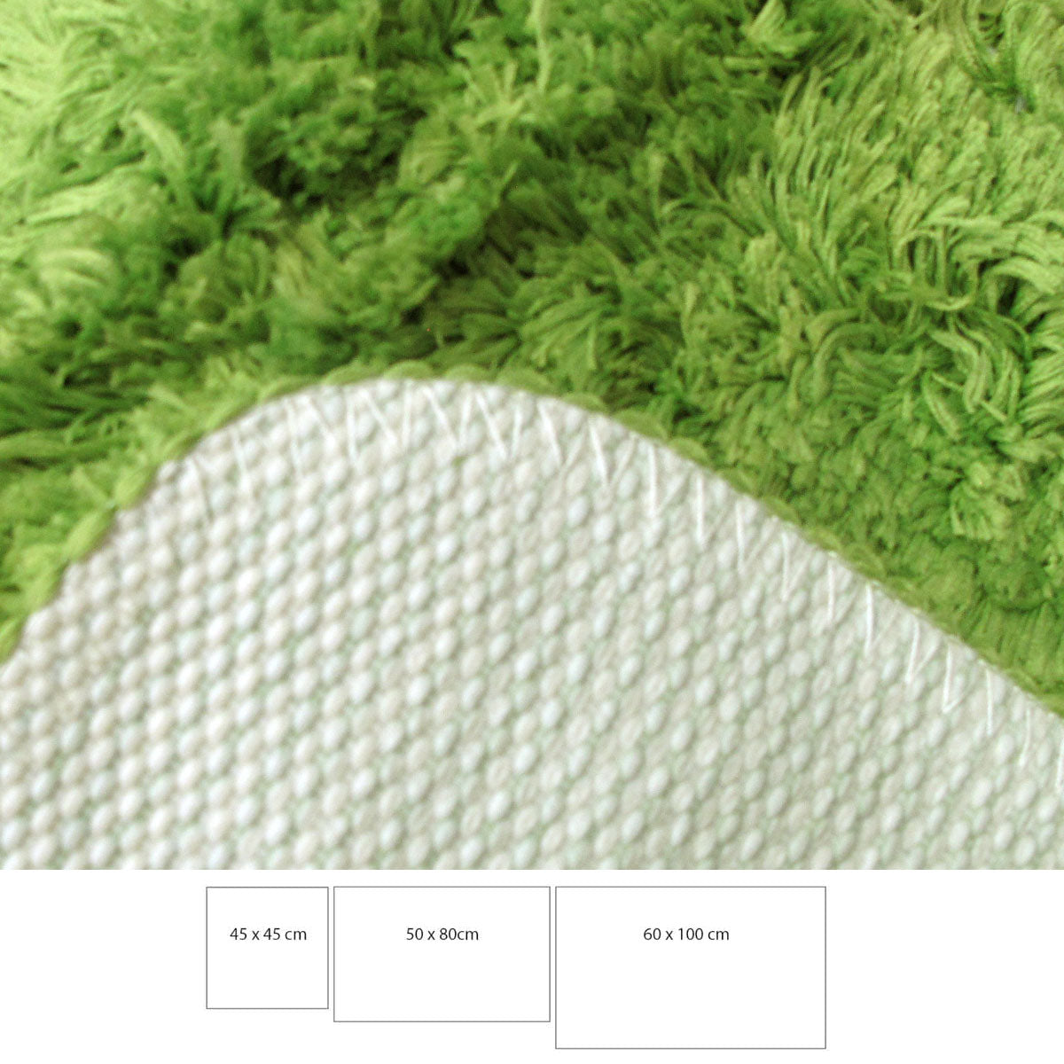 Sleim Set of 3 Bath Mat Set Plush Absorbent Non-Slip Bathroom Rugs for Home
