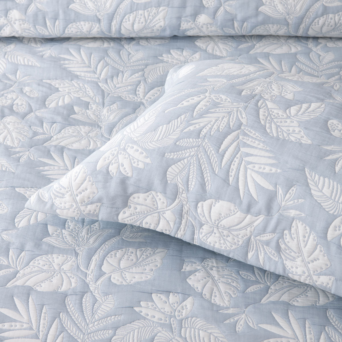 Bibury Botanical Jacquard Bedspread 3pcs