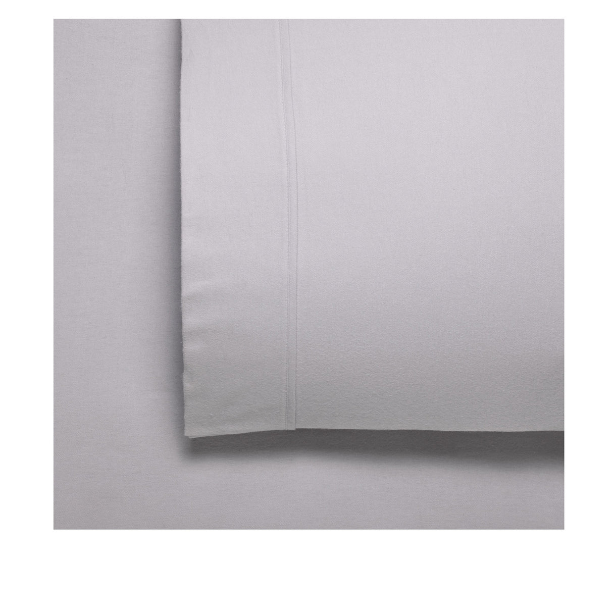 Bianca Fletcher 170GSM Flannelette Cotton Sheet Set in Stone with Split King