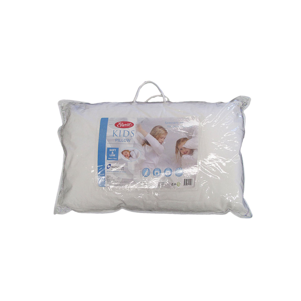Easyrest Kids Soft and Low Pillow — Low Profile, Head and Neck Support for Children — Allure Home Collections