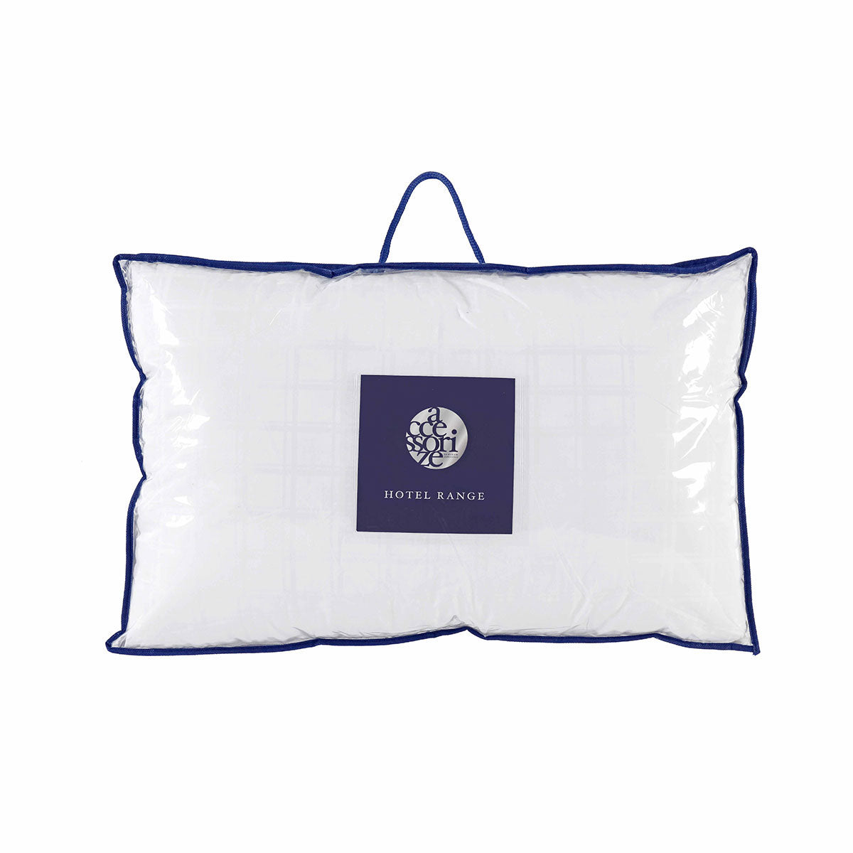 Accessorize Deluxe Hotel Firm Standard Pillow — 45x70cm, High-Quality Cotton — Allure Home Collections
