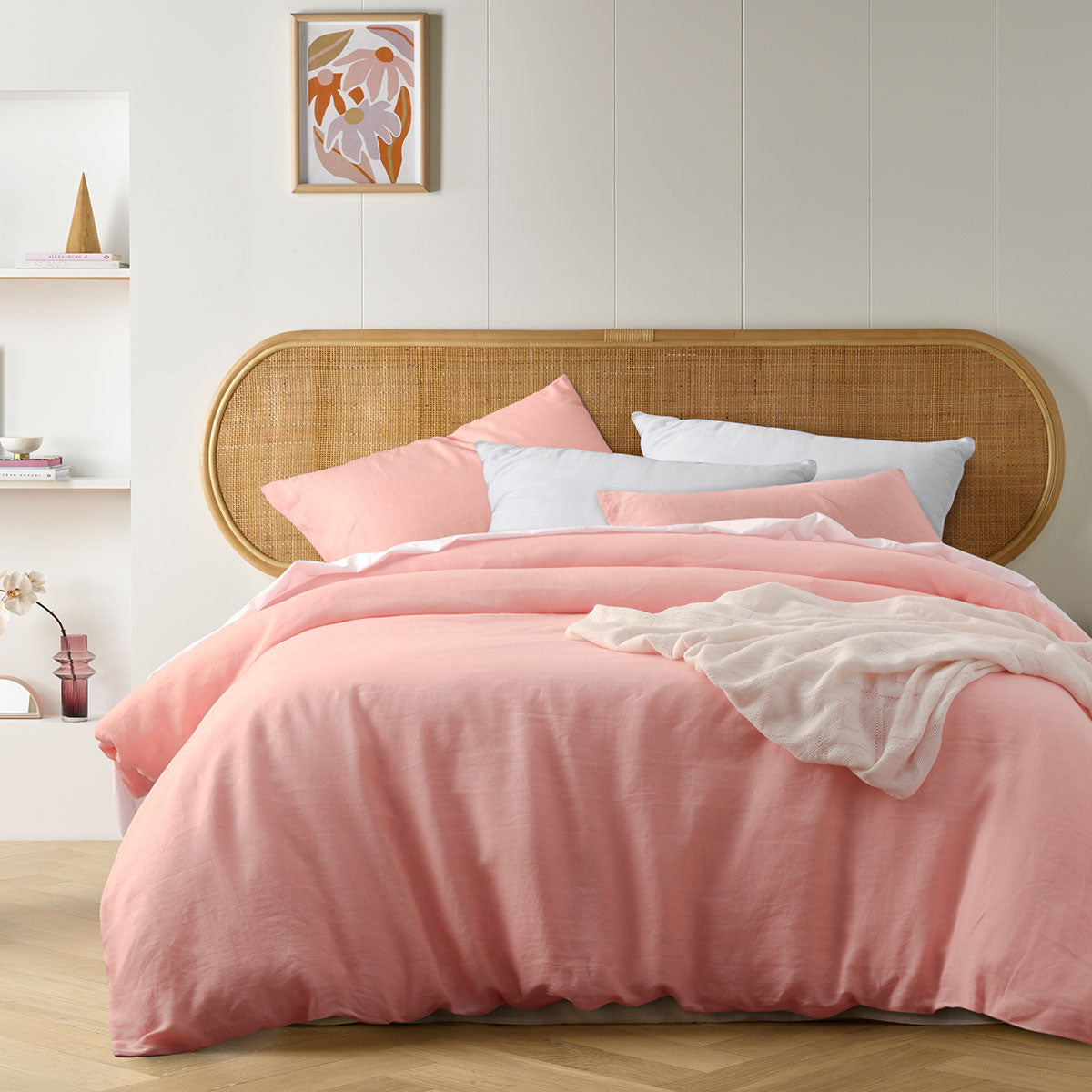 Vintage Design Homewares French Linen Quilt Cover Set — Allure Home Collections