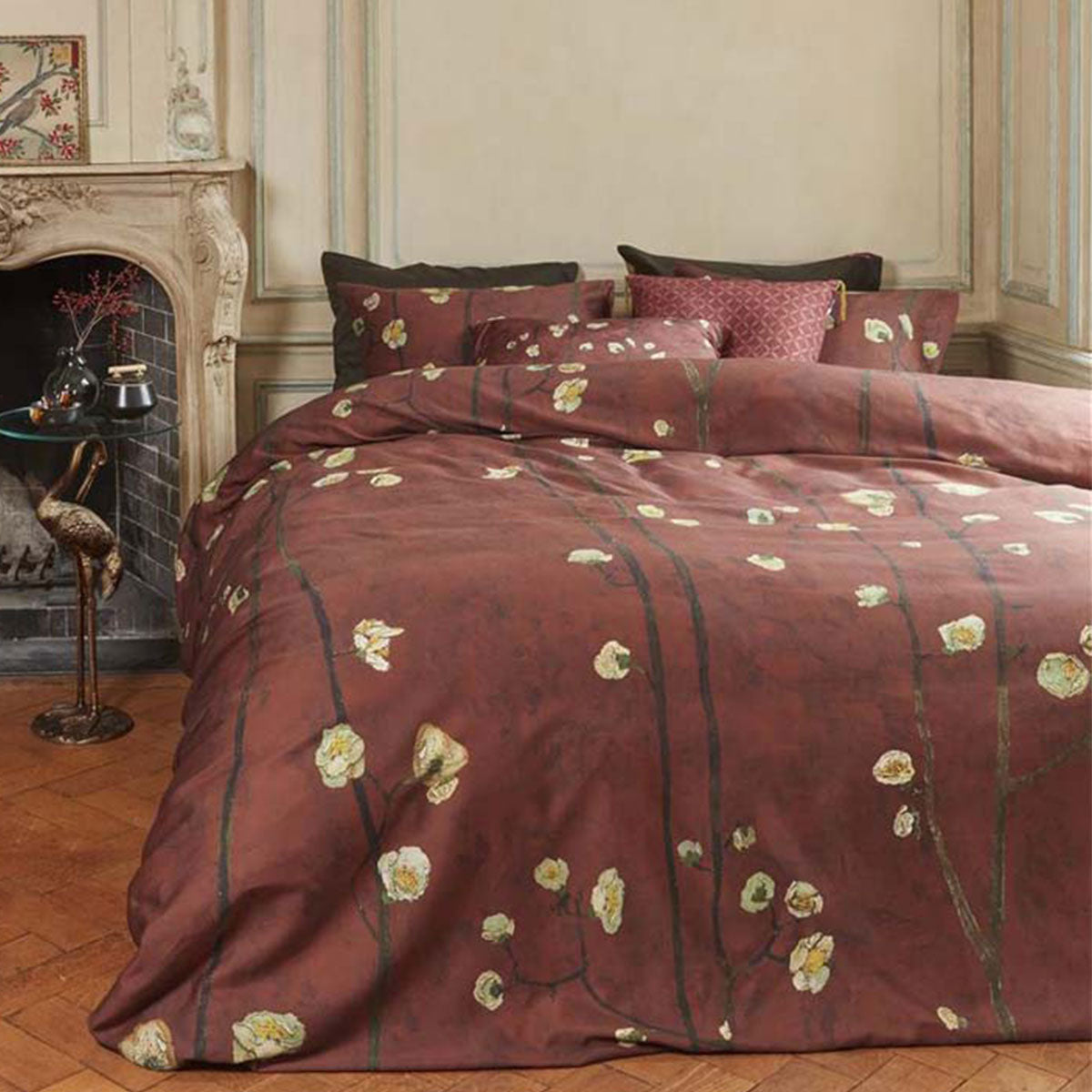 Bedding House Van Gogh Plum Blossoms Cotton Sateen Quilt Cover Set — Allure Home Collections