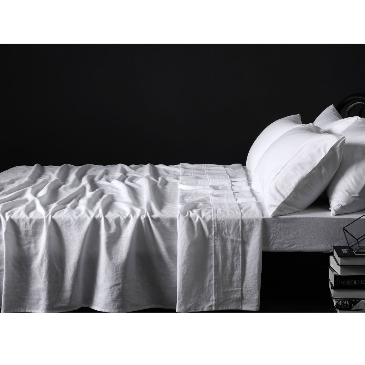 Vintage Design Homewares 100% Linen Sheet Set Premium Breathable Bedding
