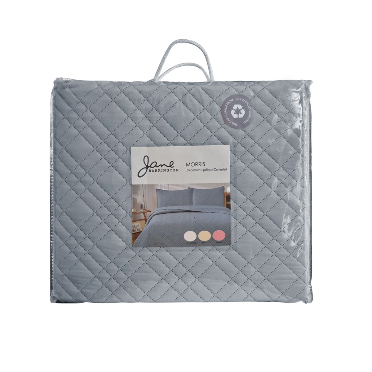 Selsley Coverlet Set, King, Dark Grey