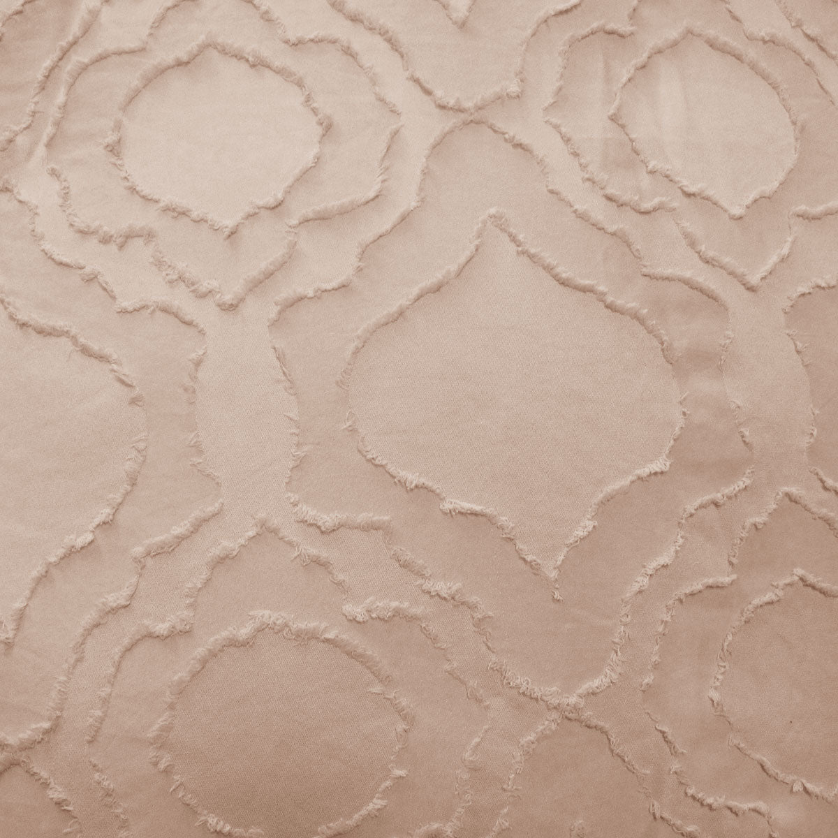 Ampney Crucis Tufted Comforter Set 5pcs, Peach Queen