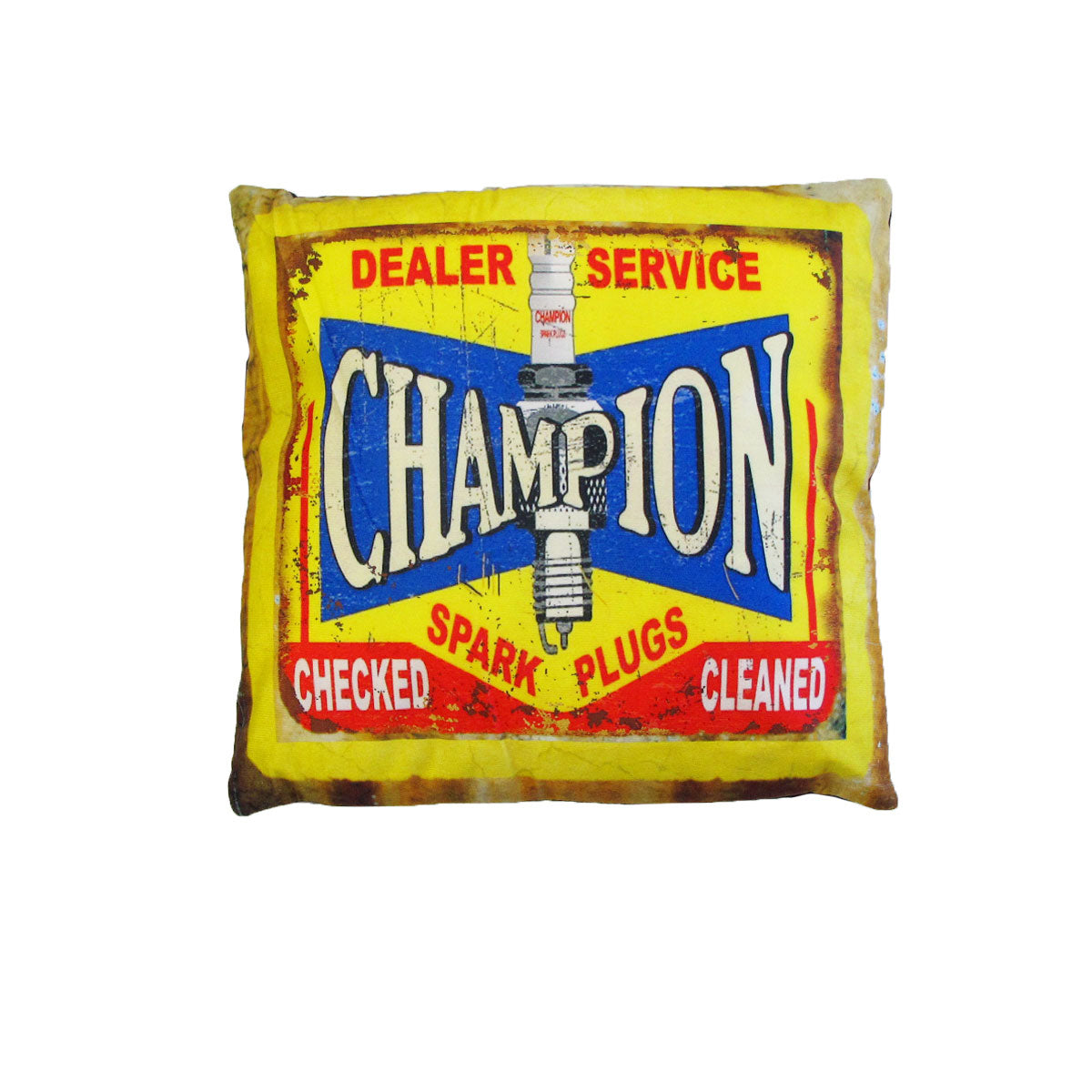 Australian Mancave Retro Cushion Collection — Vintage Automotive and Retro Logos — Allure Home Collections