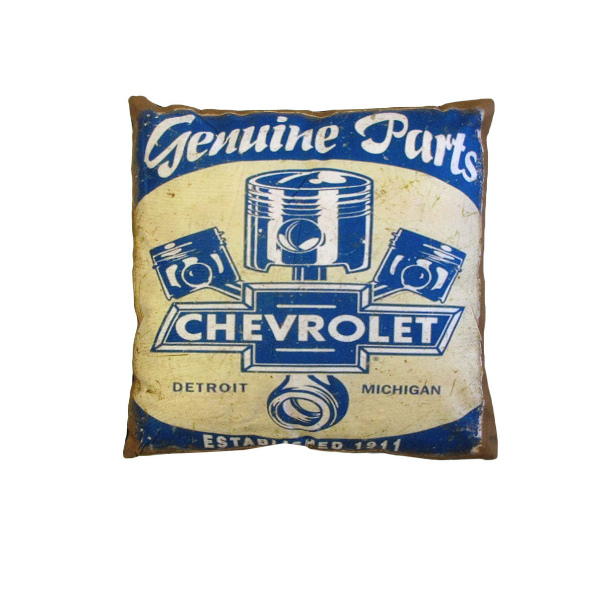 Australian Mancave Retro Cushion Collection — Vintage Automotive and Retro Logos — Allure Home Collections