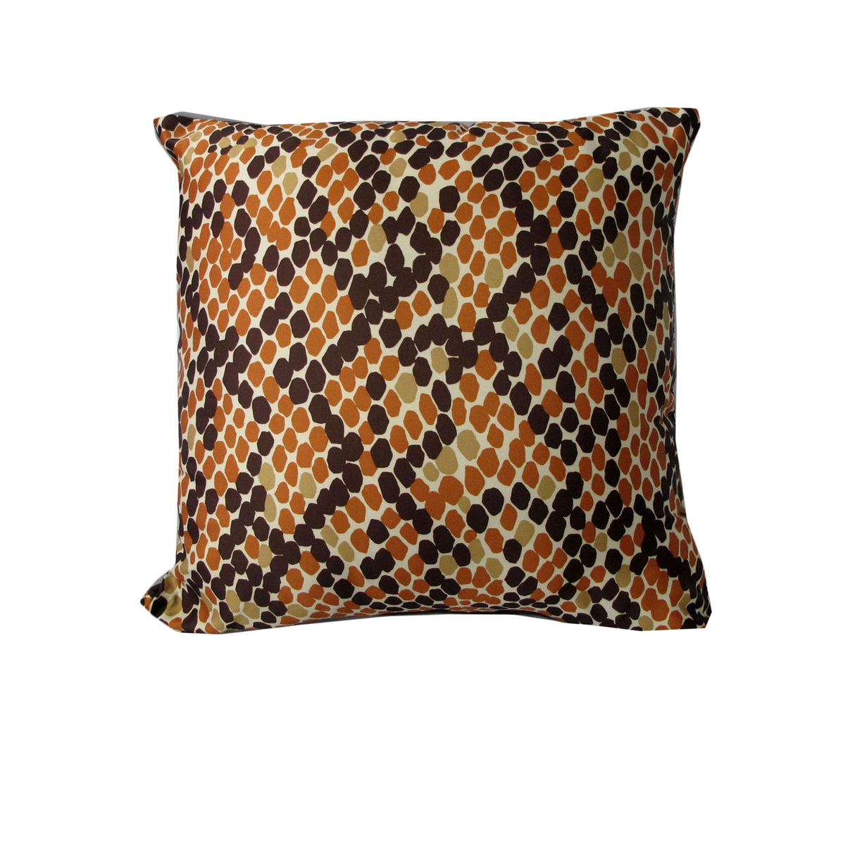 Rapee Morocco Hive Faux Silk Cushion Cover — Orange 45 x 45cm — Allure Home Collections