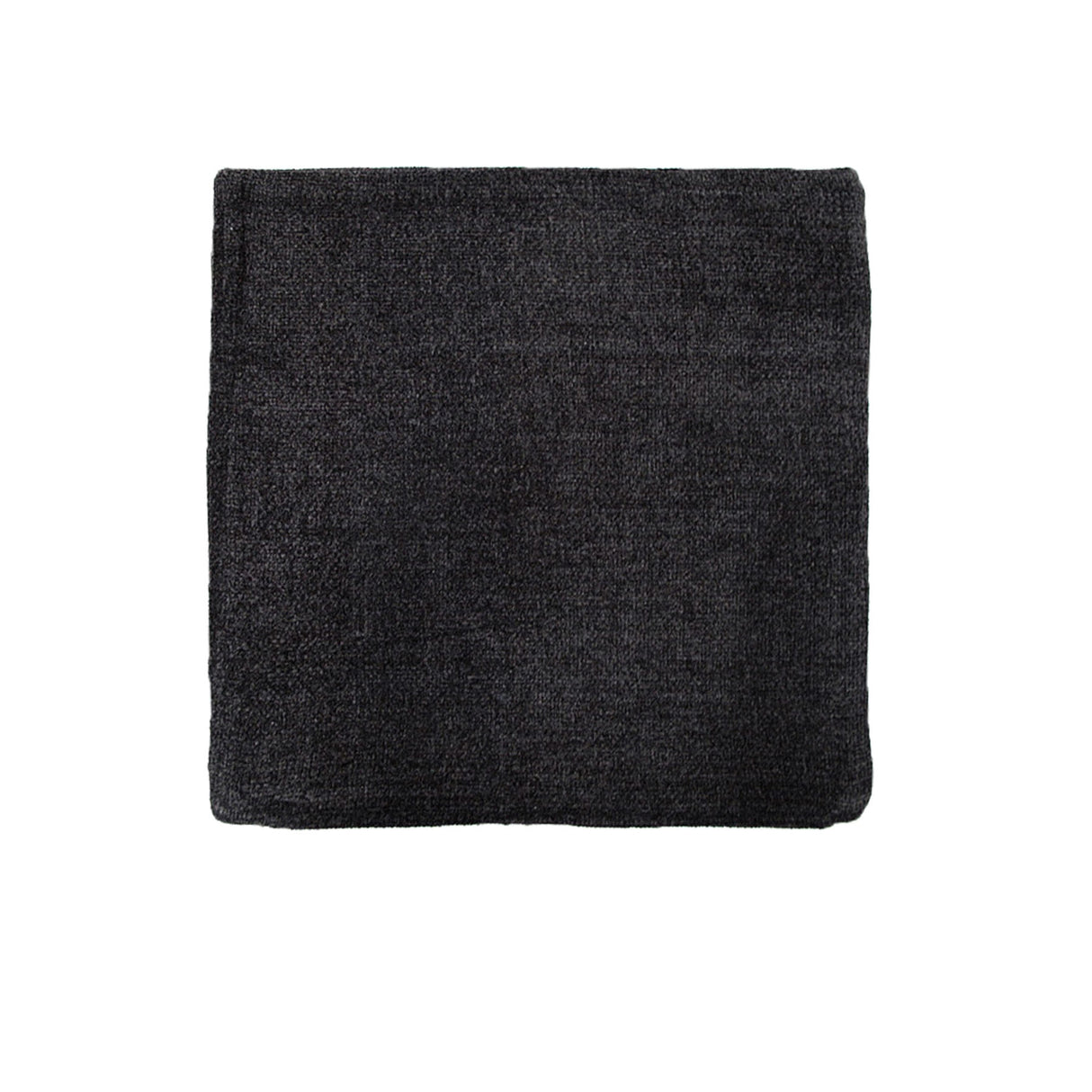 Impressions Australia Oxford Chenille Cushion Cover — Black 45 x 45cm — Allure Home Collections