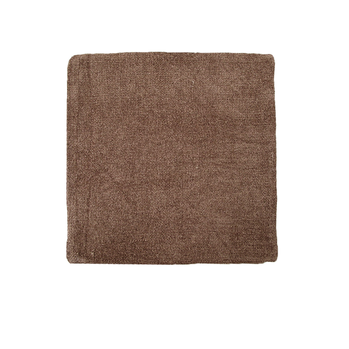 Impressions Australia Oxford Chenille Cushion Cover — Brown 45 x 45cm — Allure Home Collections