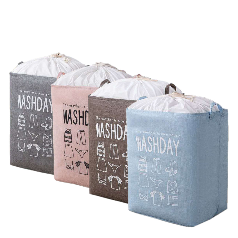 Ex-Large Collapsible Laundry Basket - Pink