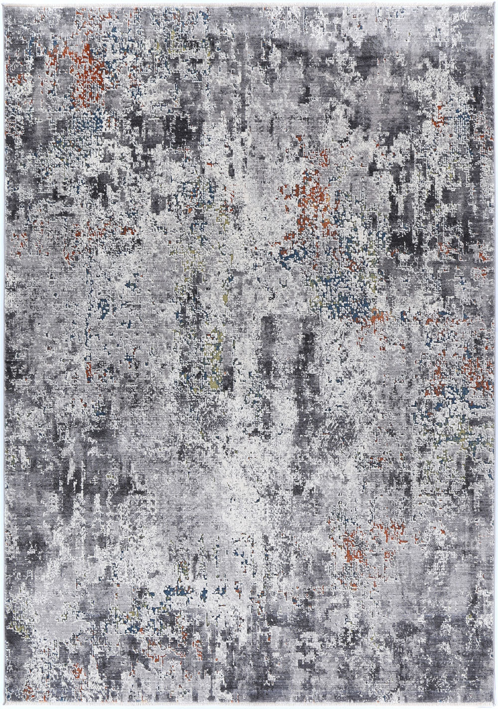 Distressed Power Loomed Floor Rug 240 x 330cm, view 2