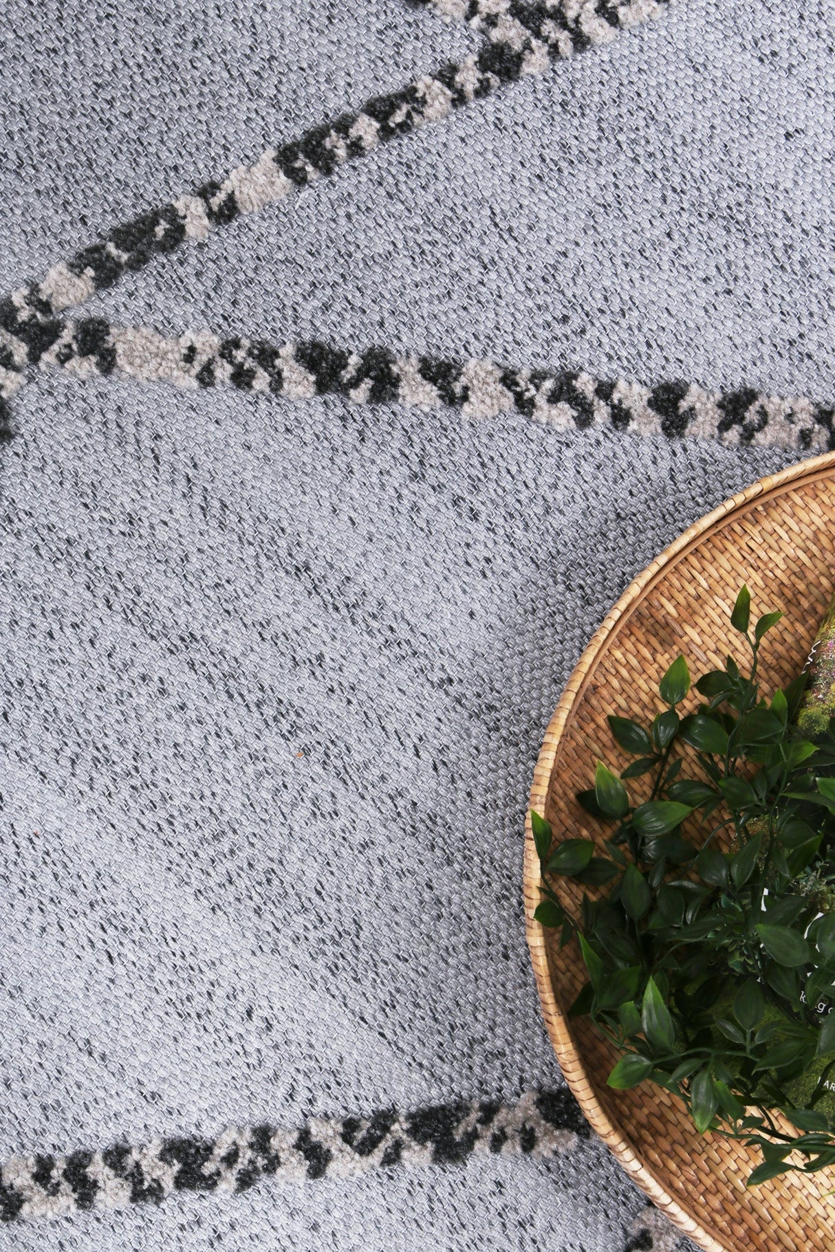 Modern Geometric Floor Rug, Grey Anthracite 300x400cm - view 6