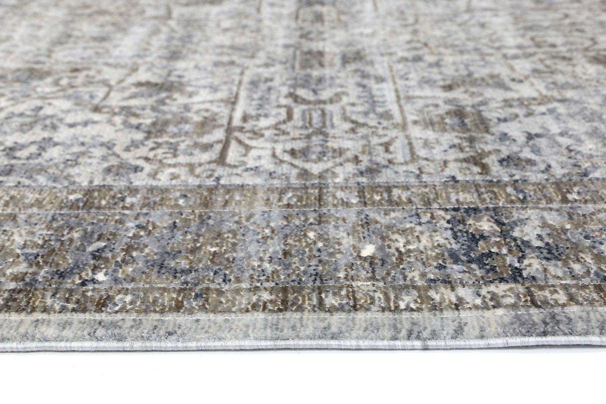 Distressed Power Loomed Floor Rug 240 x 330cm, view 3