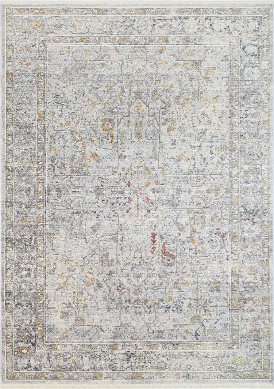 Distressed Power Loomed Floor Rug 240 x 330cm, view 2