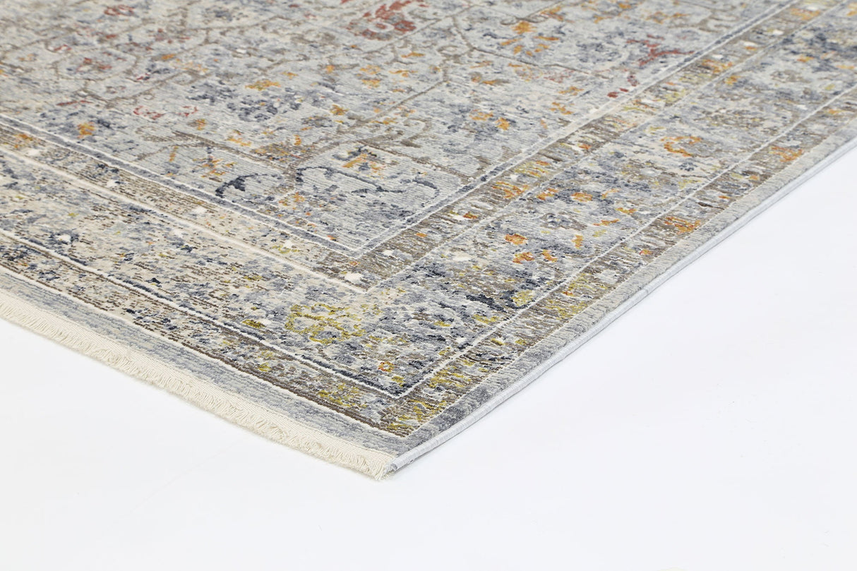 Distressed Power Loomed Floor Rug 240 x 330cm, view 6